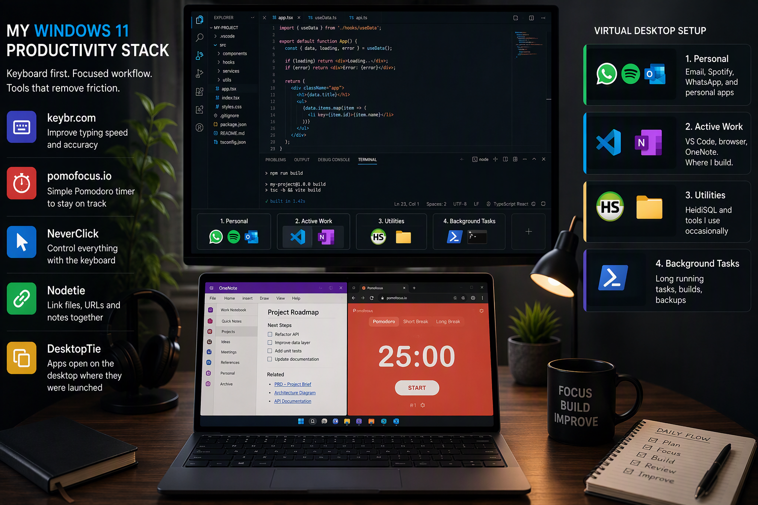 How I Built a Faster Workflow on Windows 11